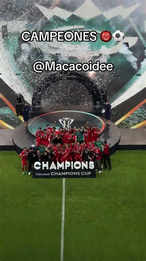 CAMPEONES 👹 #tolucafc #toluca #diablosrojos #diablosrojosdeltoluca #ligamx #concacaf #paulinho #mx