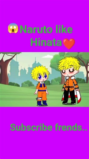 😱Naruto love Hinata ❤??!! part - 3 #naruto #lovestory #gachaclub #gachaedit