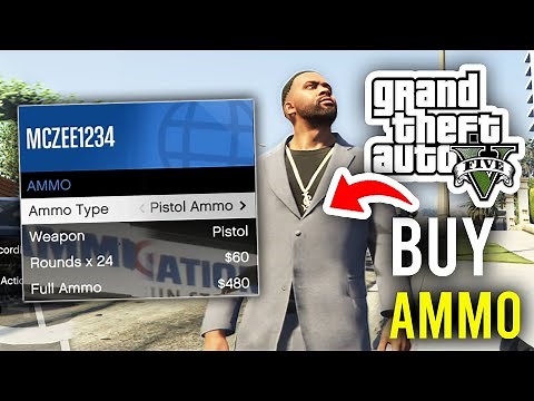 How To Buy Ammo On GTA 5 Online - Full Guide