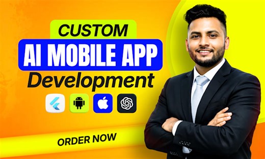 Tech_ace3: I will develop ai mobile app, ai integration ios app, android app, mobile app developer for $120 on fiverr.com