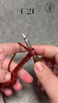 How to Start C2C Crochet (Corner to Corner Made Easy) #C2CCrochet #CornertoCorner #CrochetTutorial