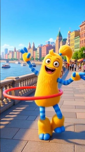 Hoola Dances with a Hula Hoop | My Singing Monsters #mysingingmonsters #msm #animation