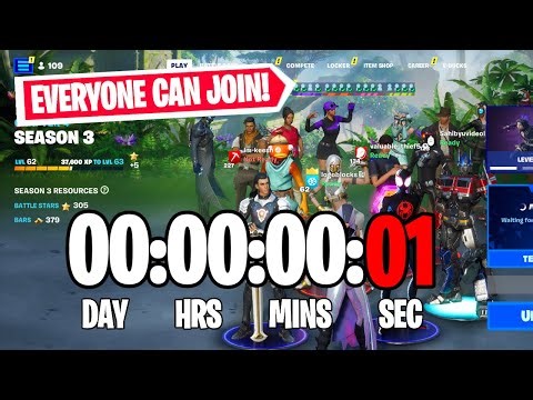 *LIVE🔴* PLAYING FORTNITE WITH VIEWERS - Fortnite Everyone Can Join