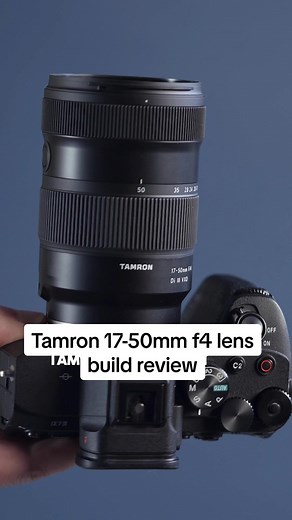 Tamron 17-50mm f4 Lens Build Review and Features