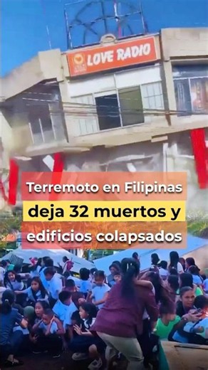 🚨🇵🇭 Tragedy in the Philippines: Earthquake leaves 32 dead 🖤 and more than 200 injured
