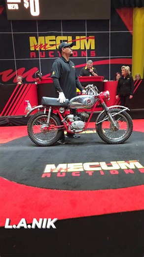 Hodaka Ace 100! Remember those! A lot of us had one back in the day! #hodaka #mecumvegas2026 #goodtimes | L.A.Nik