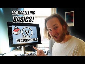 Basic 3D Tools Explained - 3D Modelling in Vectorworks
