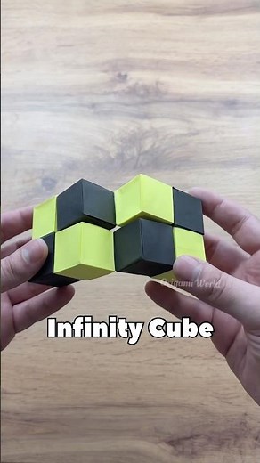 EPIC ORIGAMI INFINITY CUBE TUTORIAL | HOW TO MAKE ORIGAMI FIDGET TOY FROM PAPER ANTISTRESS CRAFT