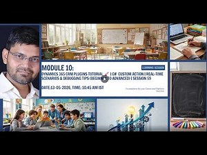 D365 CRM Plugins Full Course 🔥 | C# Custom Actions, Debugging & Real-Time Use Cases