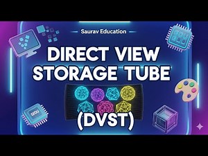 Direct View Storage Tube (DVST) in Computer Graphics | Advantages & Disadvantages
