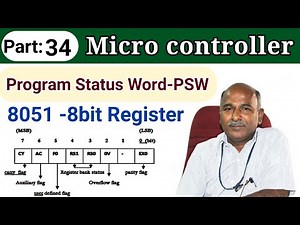 Program Status Word 8bit Register in tamil