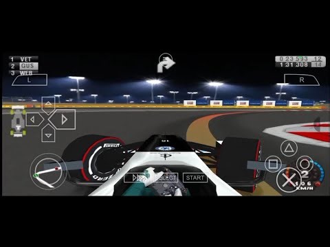 F1 2009 mod F1 2012 PPSSPP Modo carrera GP de Bahréin parte 3