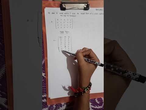 BCS304 – Data Structures and Algorithms (DSA) on Transpose of a Sparse Matrix: 3rd sem cse