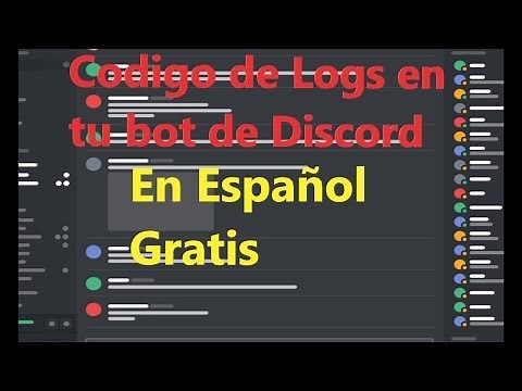 Como hacer logs en discord para tu bot?