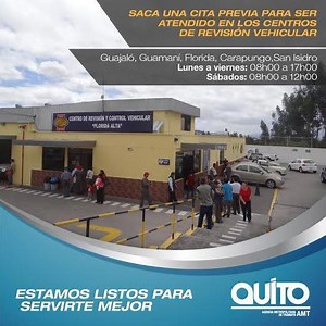 ▷▷ 【 Cita Previa para Revisión Vehicular Quito - Agencia Metropolitana de Tránsito AMT 】 ❤️