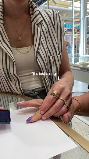 Discover the Sweetest Fingerprint Ring, a Cherished Piece of Jewelry