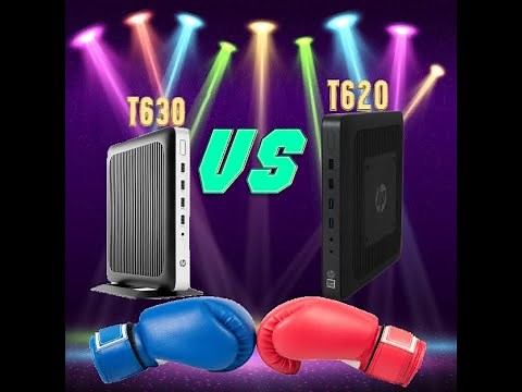 Diferencias entre Thin Client HP T620 VS Thin Client HP T630