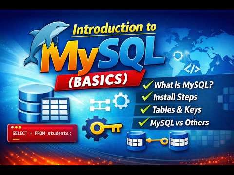 Introduction to MySQL