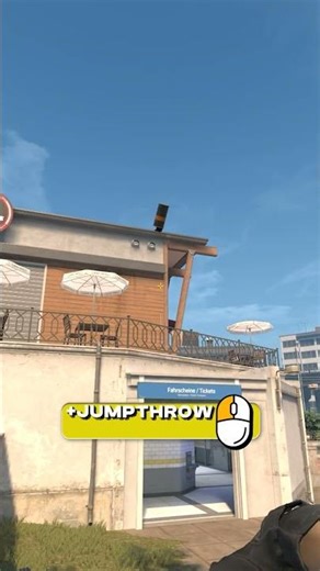 3 EASY Smokes on de_overpass in CS2 #cs2