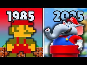 40 Years of 2d Mario Evolution
