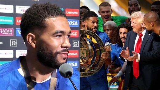 'Confused' Palmer and James open up on Trump's Club World Cup celebrations