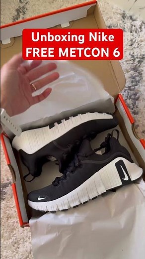 Unboxing Nike Free Metcon 6 #nike #nikemetcon #freemetcon6