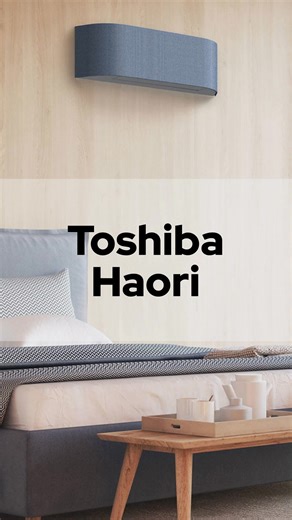🎨 Tyylikäs kuin sisustuksesi – Toshiba Haori on markkinoiden ainoa kangasverhoiltu ilmalämpöpumppu. 🪄 Räätälöi verhoilu, säästä energiaa ja nauti hiljaisuudesta. 👉 Täytä lomake sivuillamme ja pyydä tarjous! | Toshiba lämpöpumput