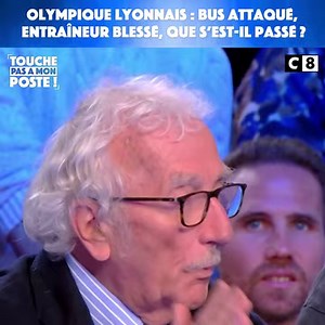 Non mais les chéris quand j'entends ça... ! L'entraîneur de l'OL s'est pris un pavé dans la tête et ça ose se dire supporters ??? | Cyril Hanouna