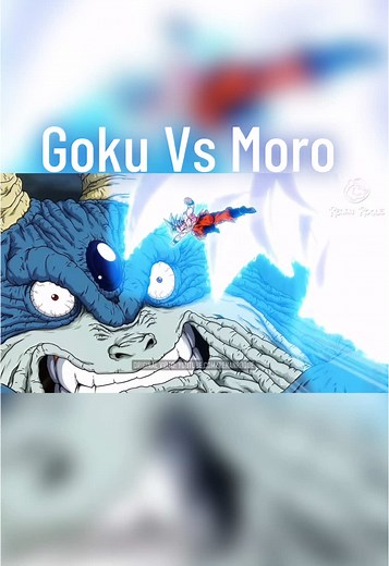 Goku vs Moro: Spirit Bomb Showdown in Dragon Ball Z