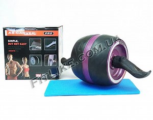 Ab Carver Pro ролик, колесо для м'язів преса (тренажер із поворотним механізмом), ціна: 595 ₴, купити на Prom.ua