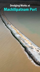 Witness the dredging process at Machilipatnam Port, which deepens and widens the port's channels and berths, enhancing navigation and boosting trade capabilities. Heavy machinery and precision engineering come together in this impressive display of infrastructure development. #MachilipatnamPort #dredging #MEIL #dredgingequipment #AndhraPradesh #meghaengineering | Megha Engineering and Infrastructures Ltd