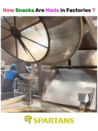 Snack production in a factory involves selecting and mixing raw materials, followed by shaping them through methods like extrusion or popping. Next, snacks are often fried or cooked, then seasoned and coated with flavors. Finally, they undergo automated packaging into tamper-proof bags, with strict quality control and metal detection to ensure freshness and safety before being shipped to stores. . Sponsored by @spartans