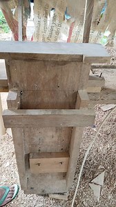 The technique of making frame connections easily #WoodworkingIdeas #Crafts #Creativity #CarpenterTricks #UK | Pandawa Prabu PuKayu