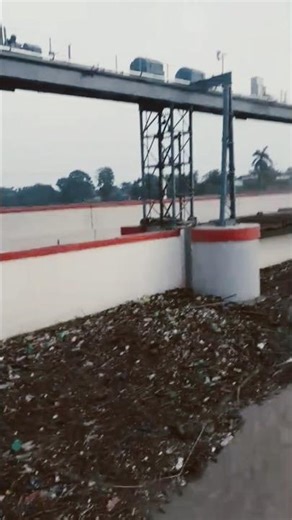 Koshi barrage trending video#old video#situation#viral video#