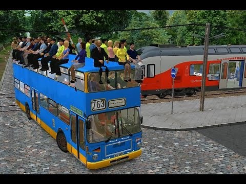 OMSI 1.04 Landkreis Glesien 763 Very many Passenger