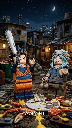 Gohan's memorable birthday #lego #goku #dragoball #gohan