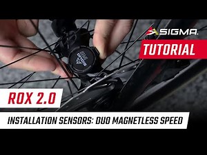 EN | ROX 2.0 | Installation Sensors: SPEED | Tutorial | SIGMA SPORT