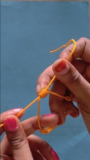 "DIY Adjustable Thread Bracelet | Easy Handmade Bracelet Tutorial" #craftmotionlab #bestoutofwaste