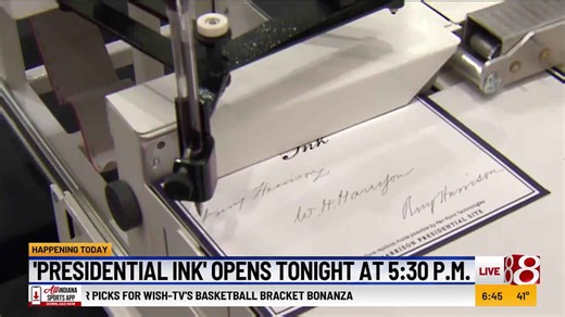 Benjamin Harrison Presidential Site opens new exhibit showcasing presidential signatures