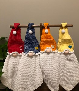 Decorative Kitchen Towel Holder, Gnome Towel Holder, Towel Toppers, Farmhouse Towel Holder, Gnome Kitchen Decor, Gnome Gifts, - Etsy