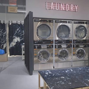 Inside the new American Eagle store where you can do your laundry. | Business Insider