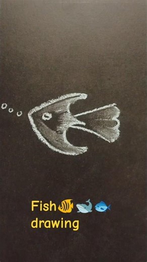 fish sketch#fish drawing#fish art#fish easy drawing#basic drawing#short#ytshort#white sketch arts
