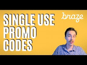 Braze - Unique Promo Codes