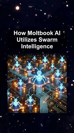 How Moltbook AI Utilizes Swarm Intelligence #ai #artificialintelligence #machinelearning #aiagent