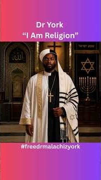 "I Am Religion" #religion #drmalachizyork #teacher