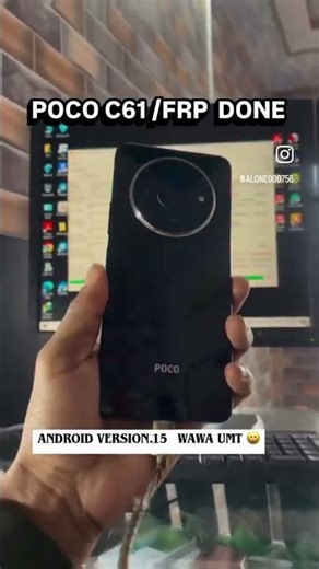 poco c61 frp umt android version 15