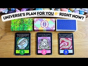 What's Universe's Plan (for you) Right Now? 💫⏐PICK A CARD tarot reading