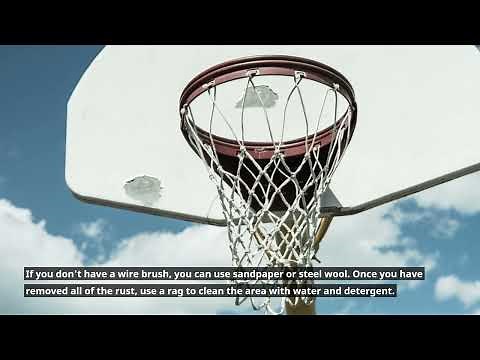 How Do You Paint A Rusted Basketball Hoop?