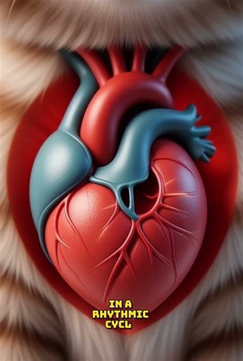 How Does a Cat's Heart Really Work? #shorts