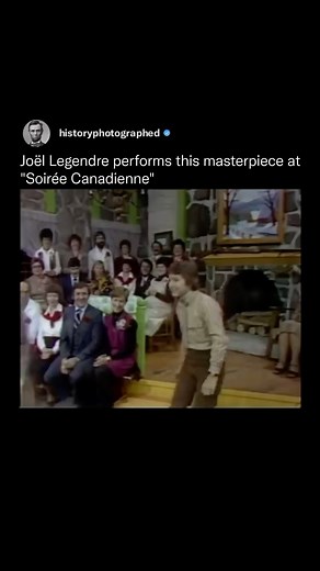 Joël Legendre, a Canadian entertainer, performed a song in 1978 on the show “Soirée Canadienne,” which was a popular television program in Quebec that celebrated traditional Quebecois culture. The song is called “m’en revenant de st-hélène” or “le regard et le lièvre”, the show often featured music, dance, and storytelling, aiming to preserve and promote the cultural heritage of Quebec. | History In Pictures